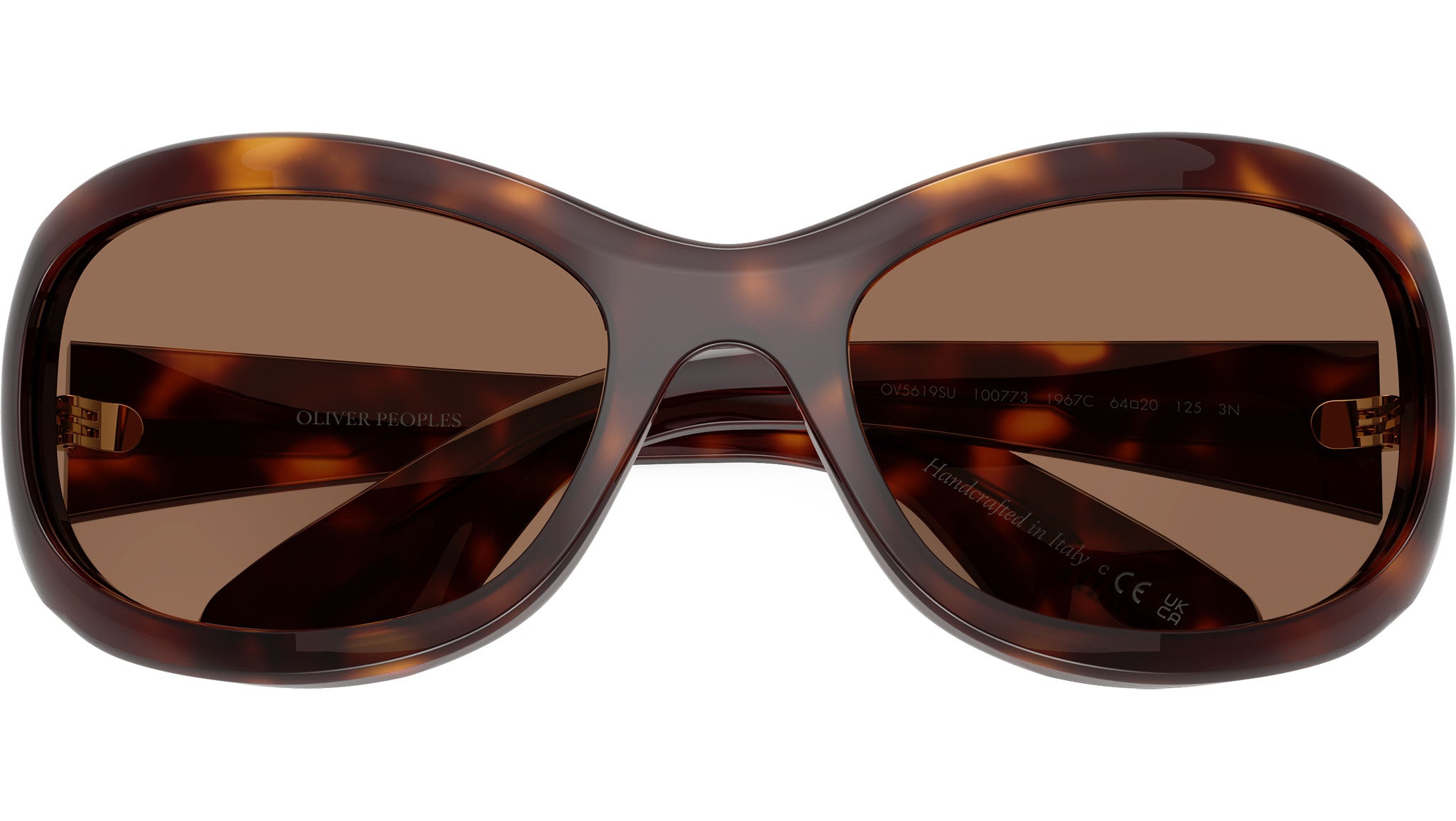 Oliver Peoples 1967C Sunglasses OV5619SU 100773 Dark Mahogany