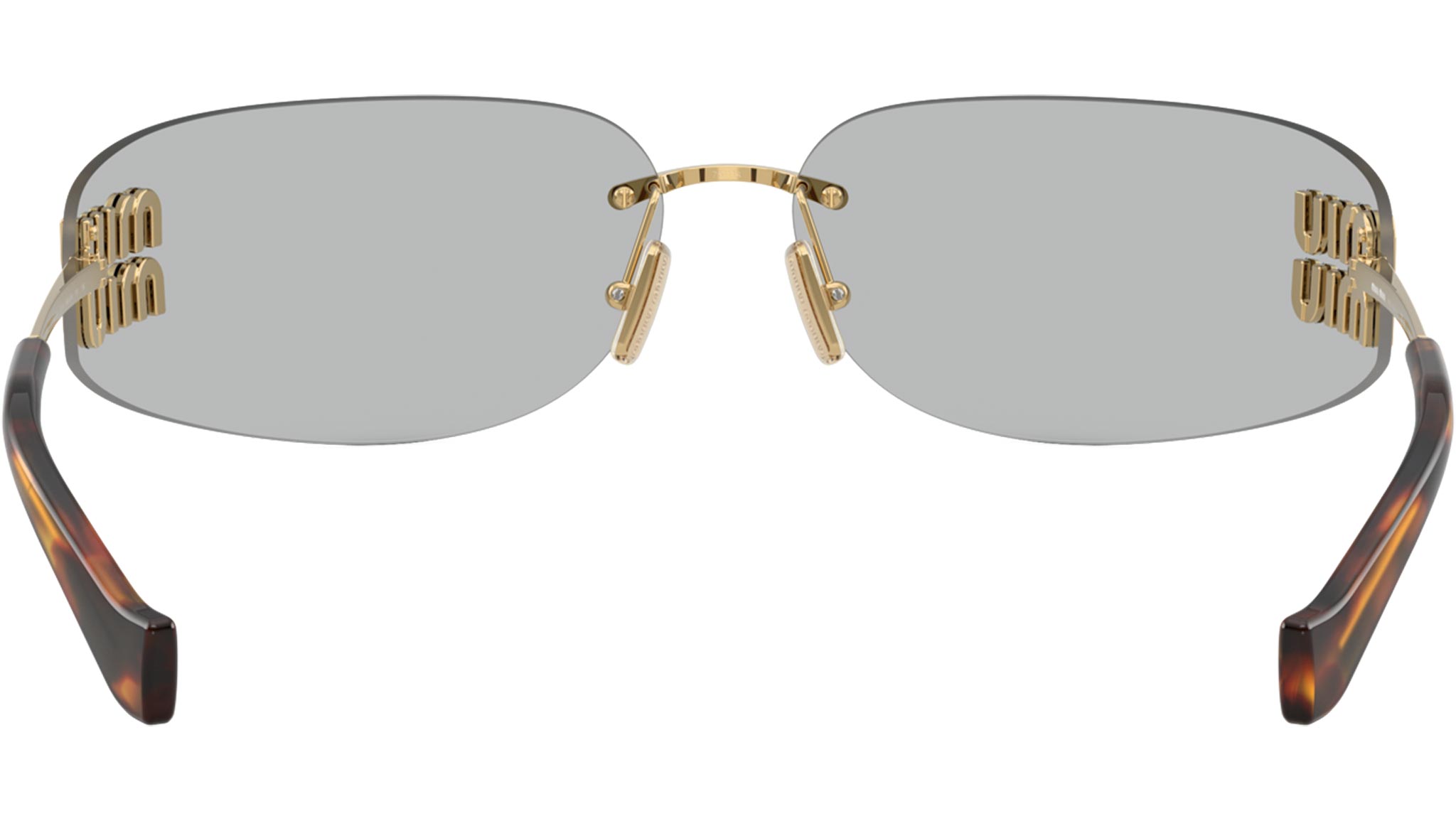 MU A51S Miu Miu Sunglasses 5AK50K Gold - eye-oo.com