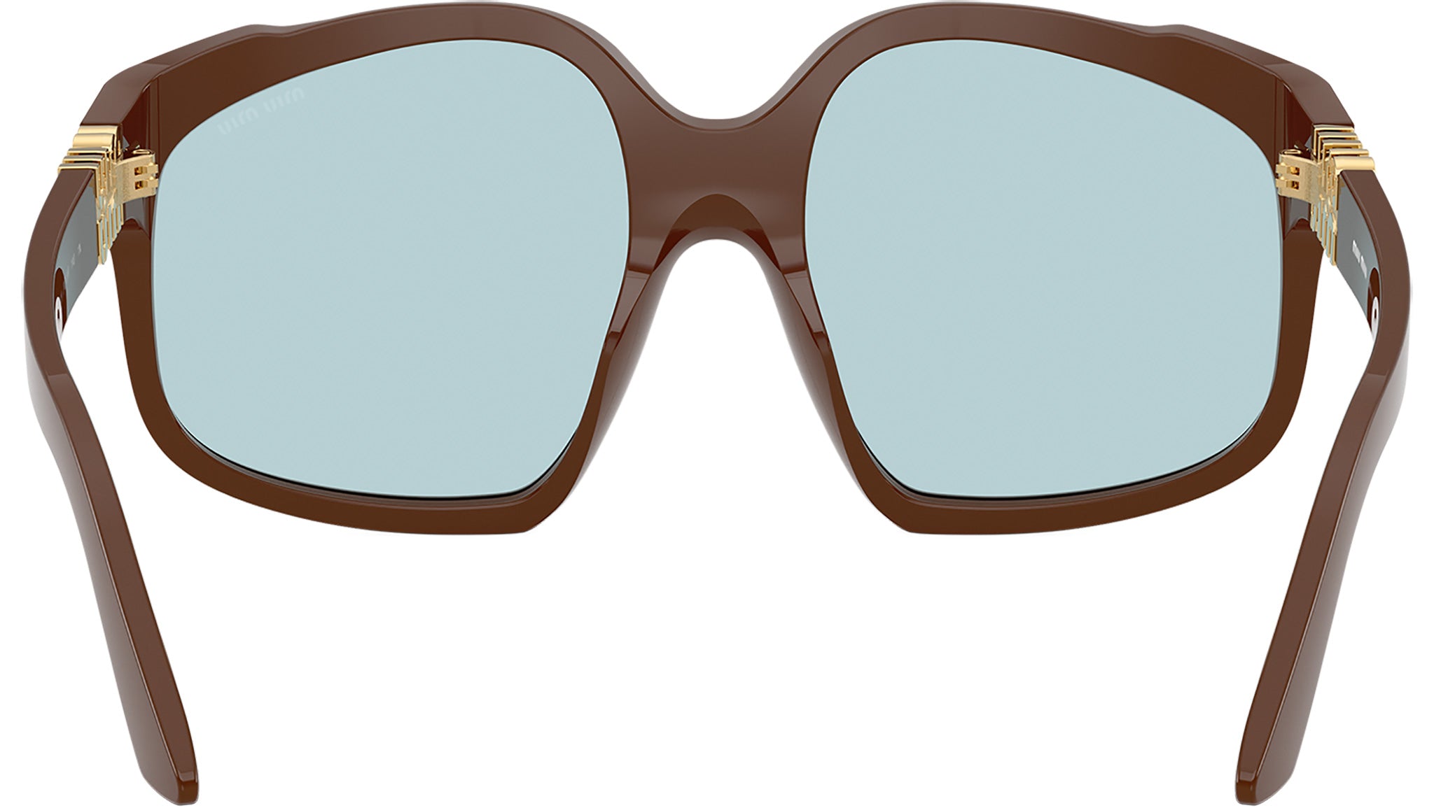 MU A07S Miu Miu Sunglasses 24D20R Chocolate - eye-oo.com