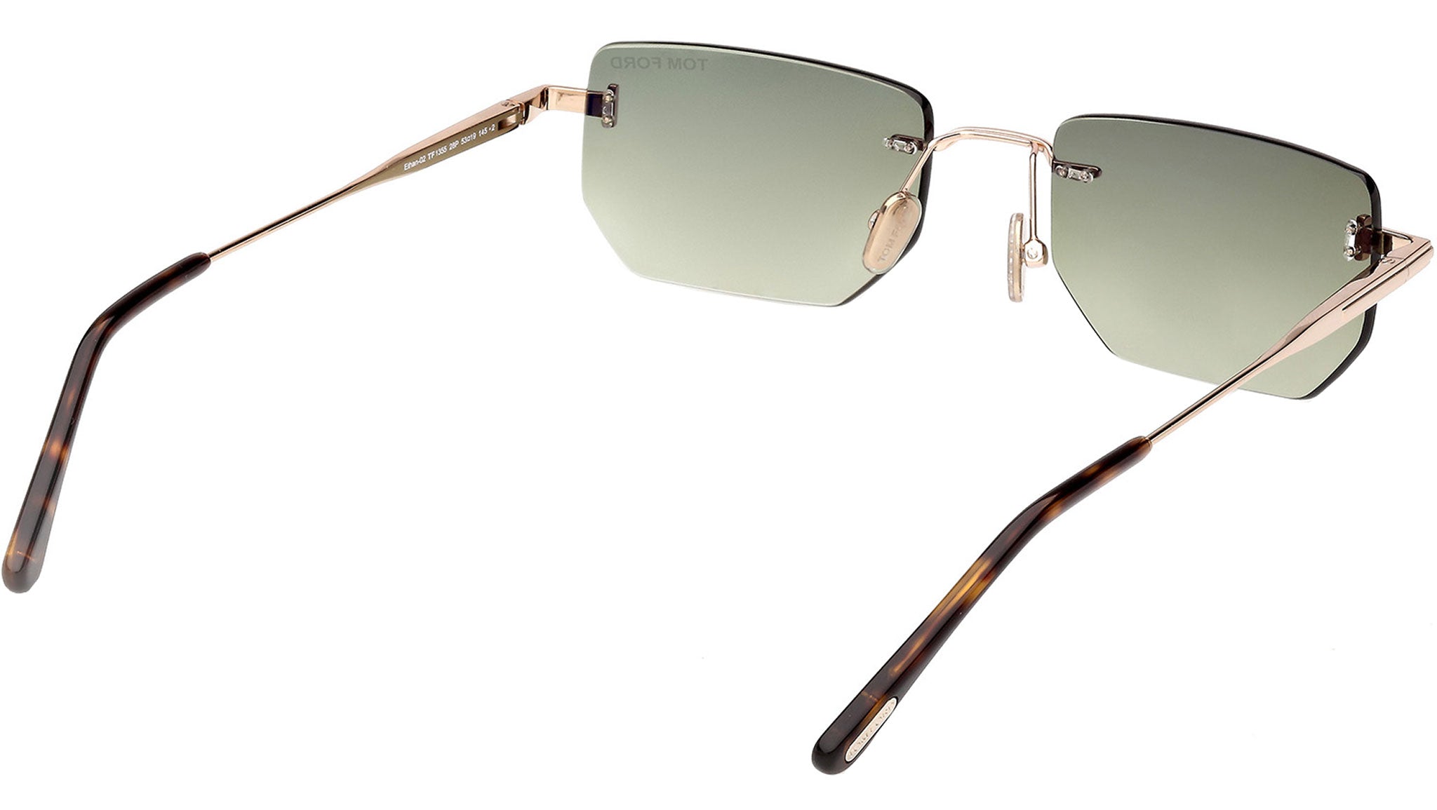 Tom Ford Ethan-02 Sunglasses FT1355 28P Shiny Rose Gold  display picture 3