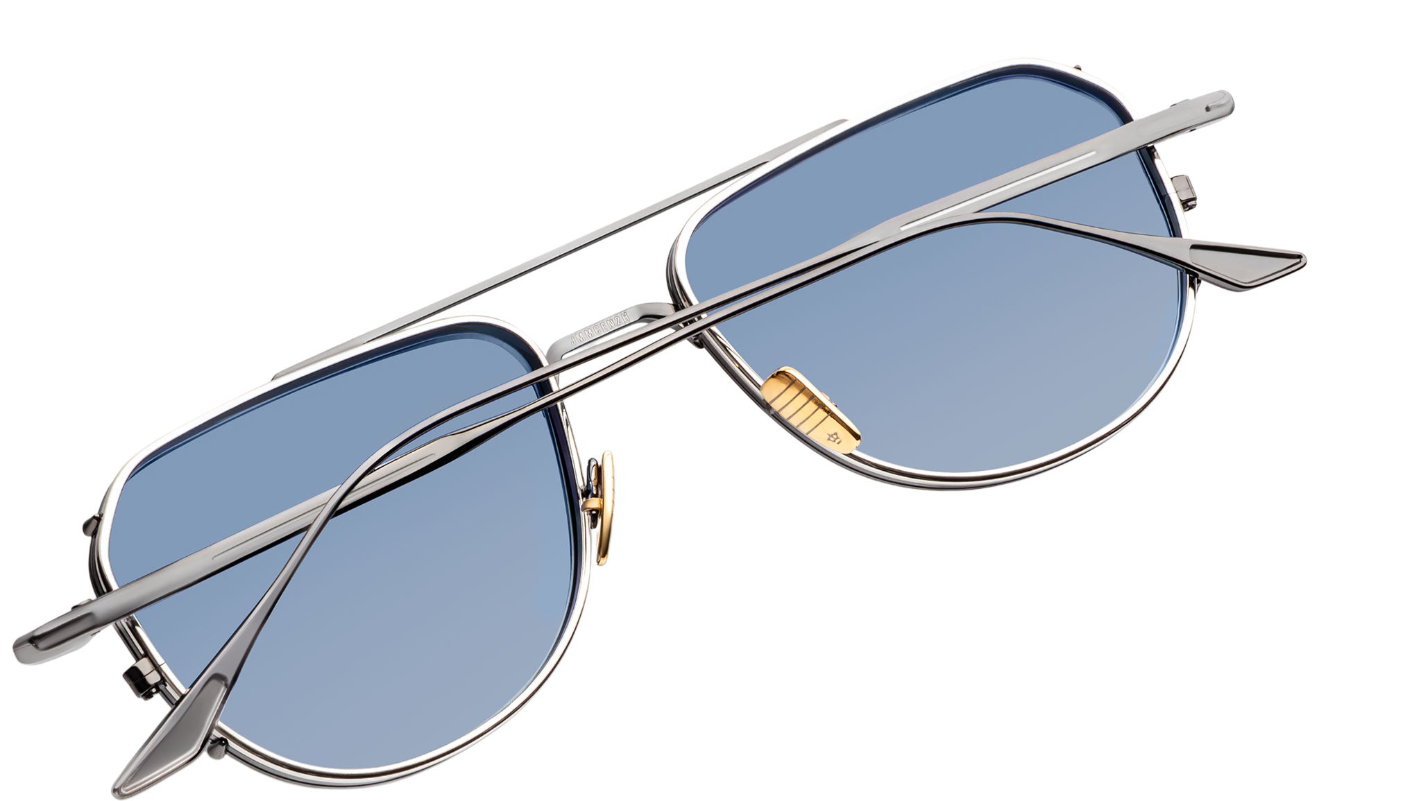 Jacques Marie Mage Cendrars Antique Silver Sunglasses JMMCEN-2H
