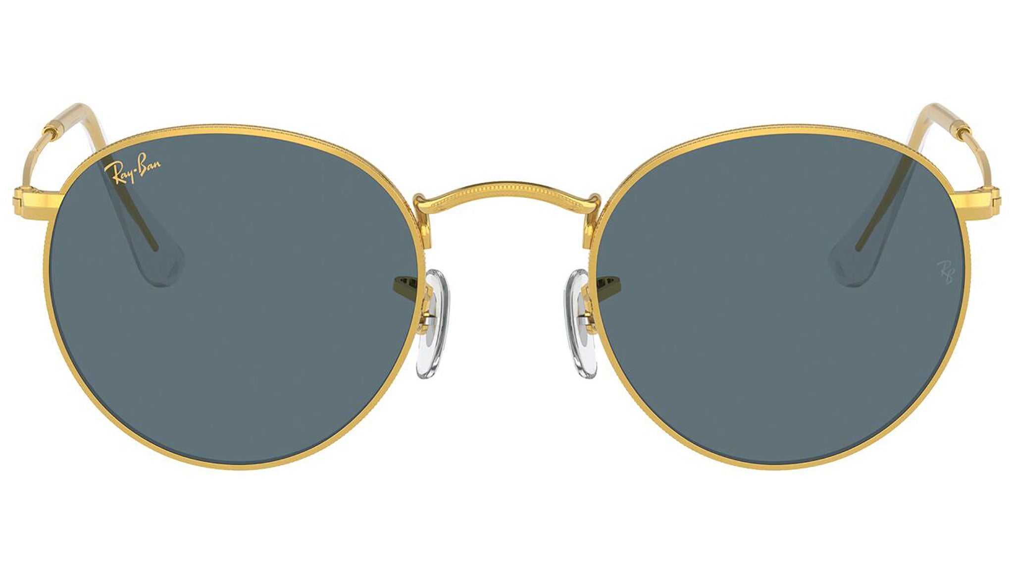 新品未使用　Ray-Ban RB3447 9196R5 ROUND L Ray-Ban Round Metal RB3447 9196R5 Gold Sunglasses - eye-oo.com