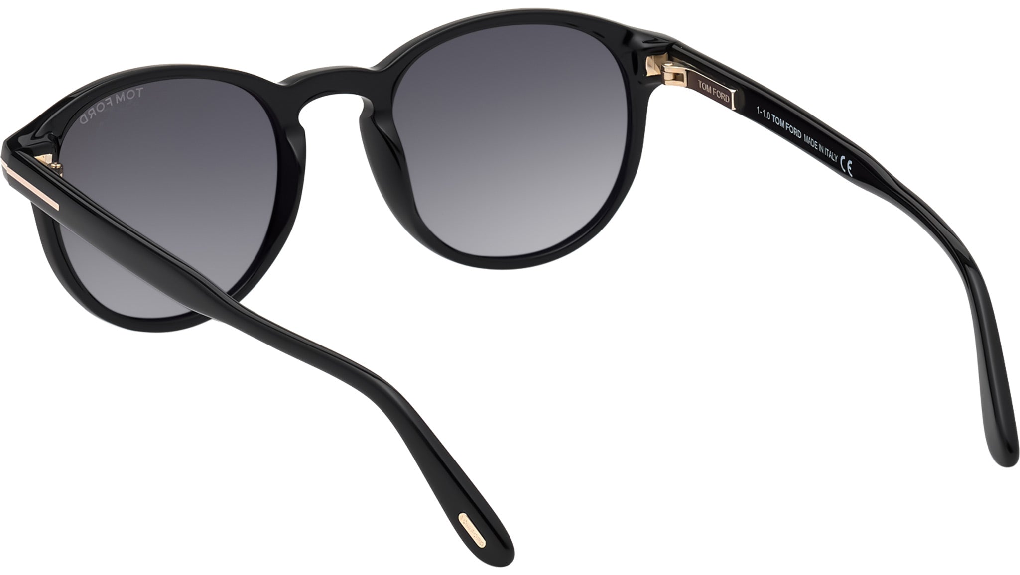 Tom Ford Dante Sunglasses FT0834 01A Shiny Black - eye-oo.com
