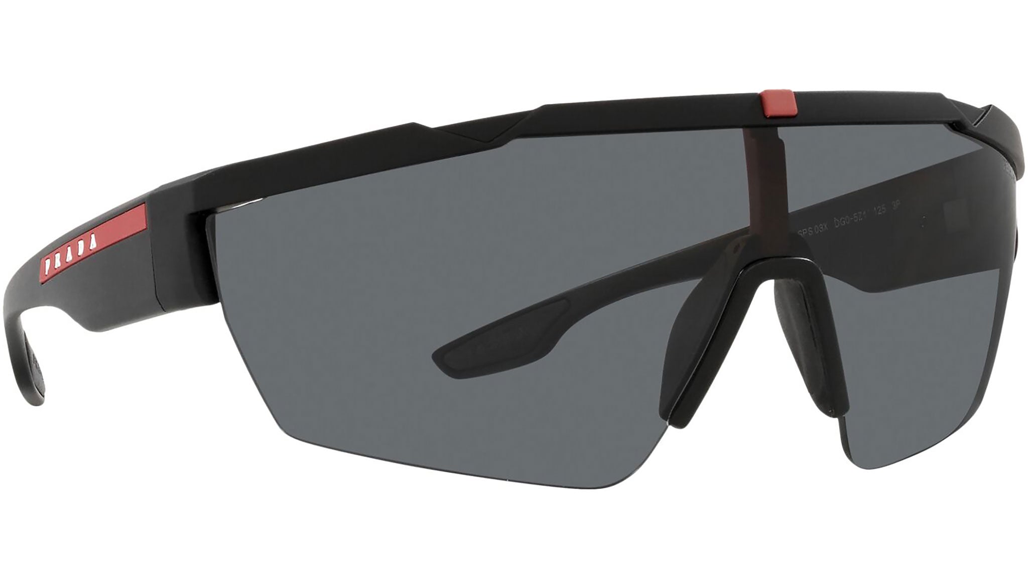 3house io PRADA サングラス Prada Linea Rossa Sunglasses PS03XS DG05Z1 Black - eye-oo.com