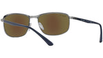 RB3671CH 92044L blue on gunmetal