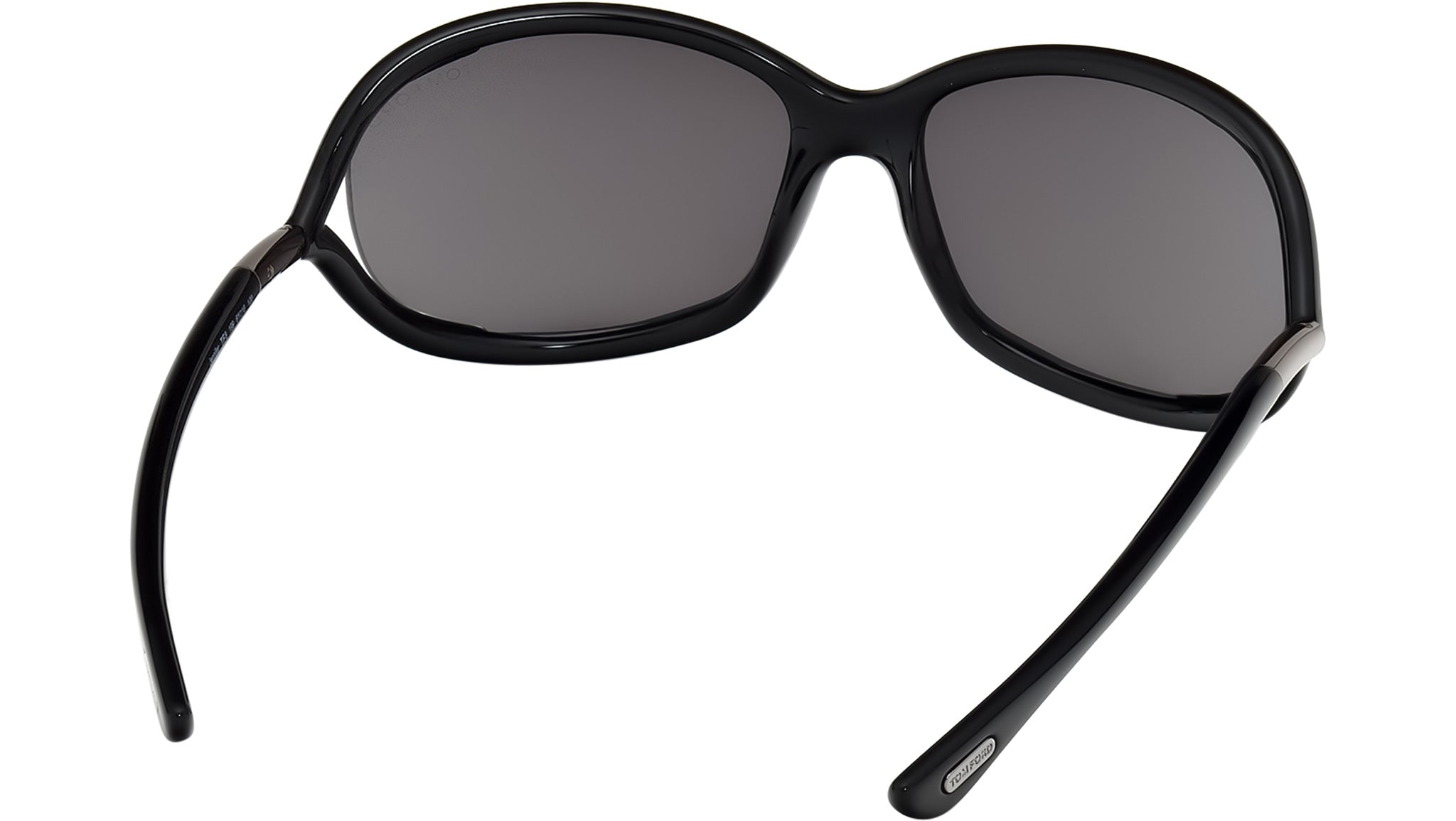 Tom Ford Jennifer Sunglasses FT0008 199 Shiny Black - eye-oo.com display picture 2