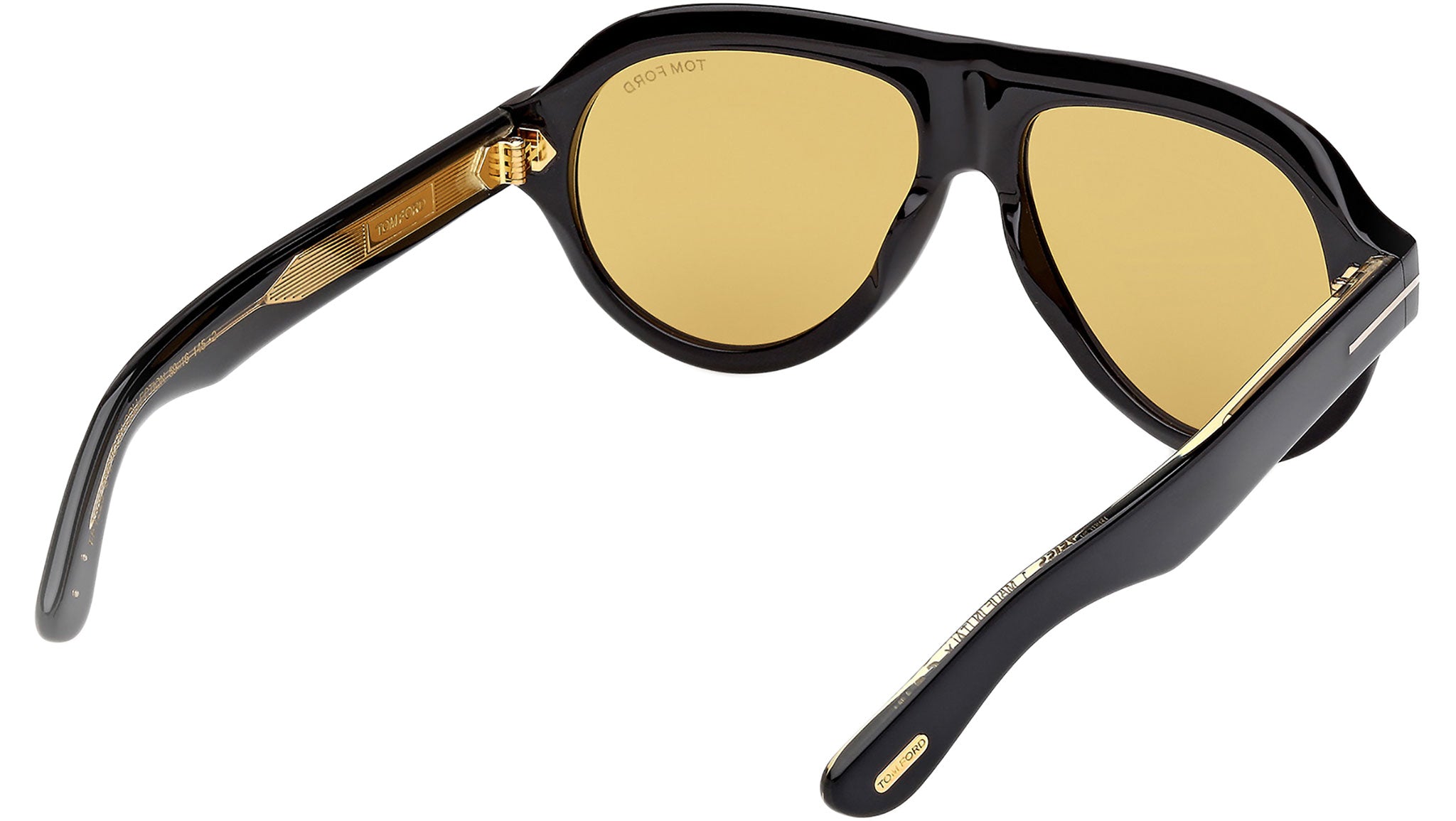 Tom Ford Icon Sunglasses FT1225 01E Shiny Black - eye-oo.com