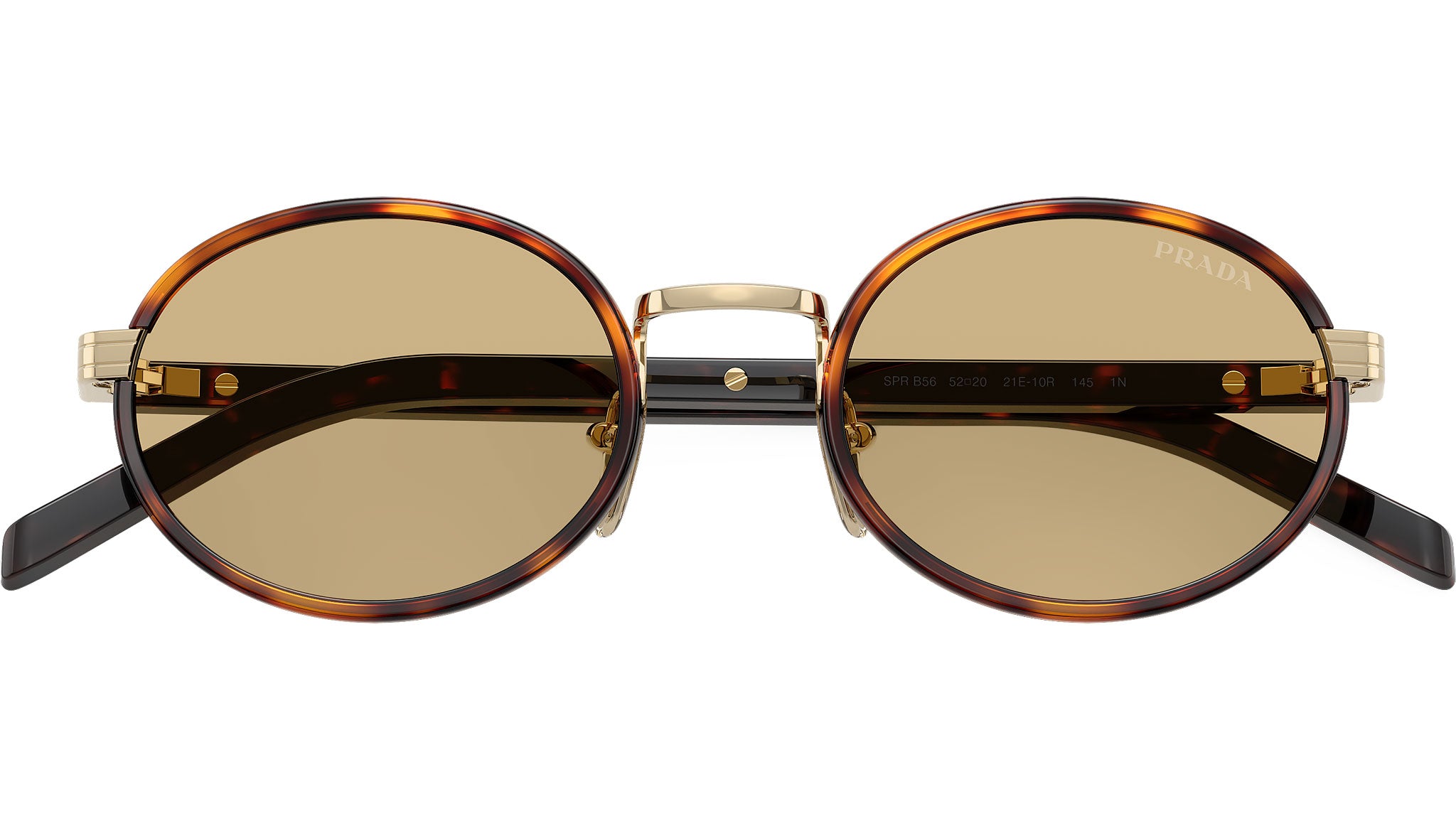 Prada tortoiseshell vintage-style sunglasses PRADA EYEWEAR Square-frame tortoiseshell acetate sunglasses  main image 3