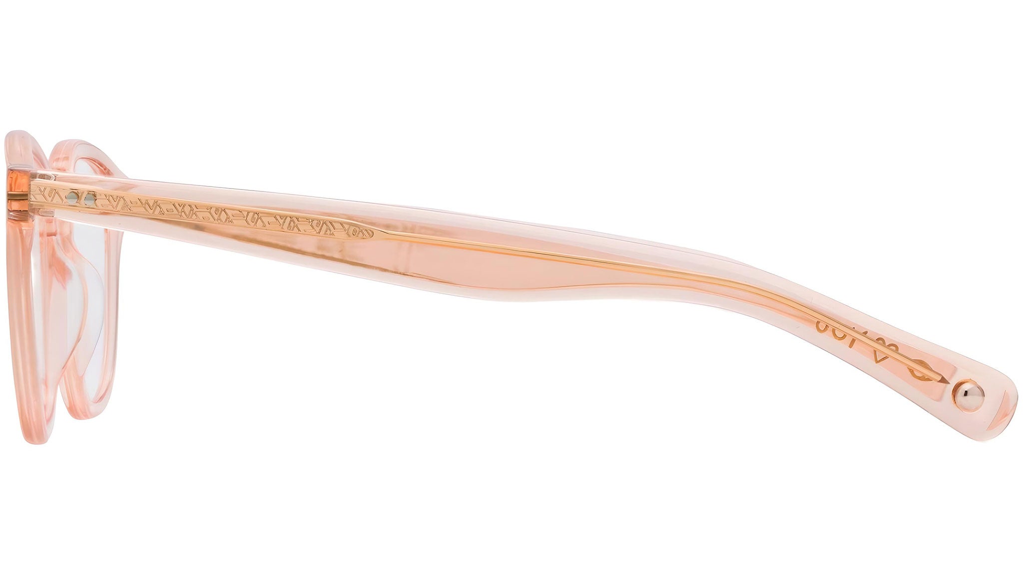 Garrett Leight GLCO X Andre Saraiva PCY 1082 Optical Frame Pink Crystal ...