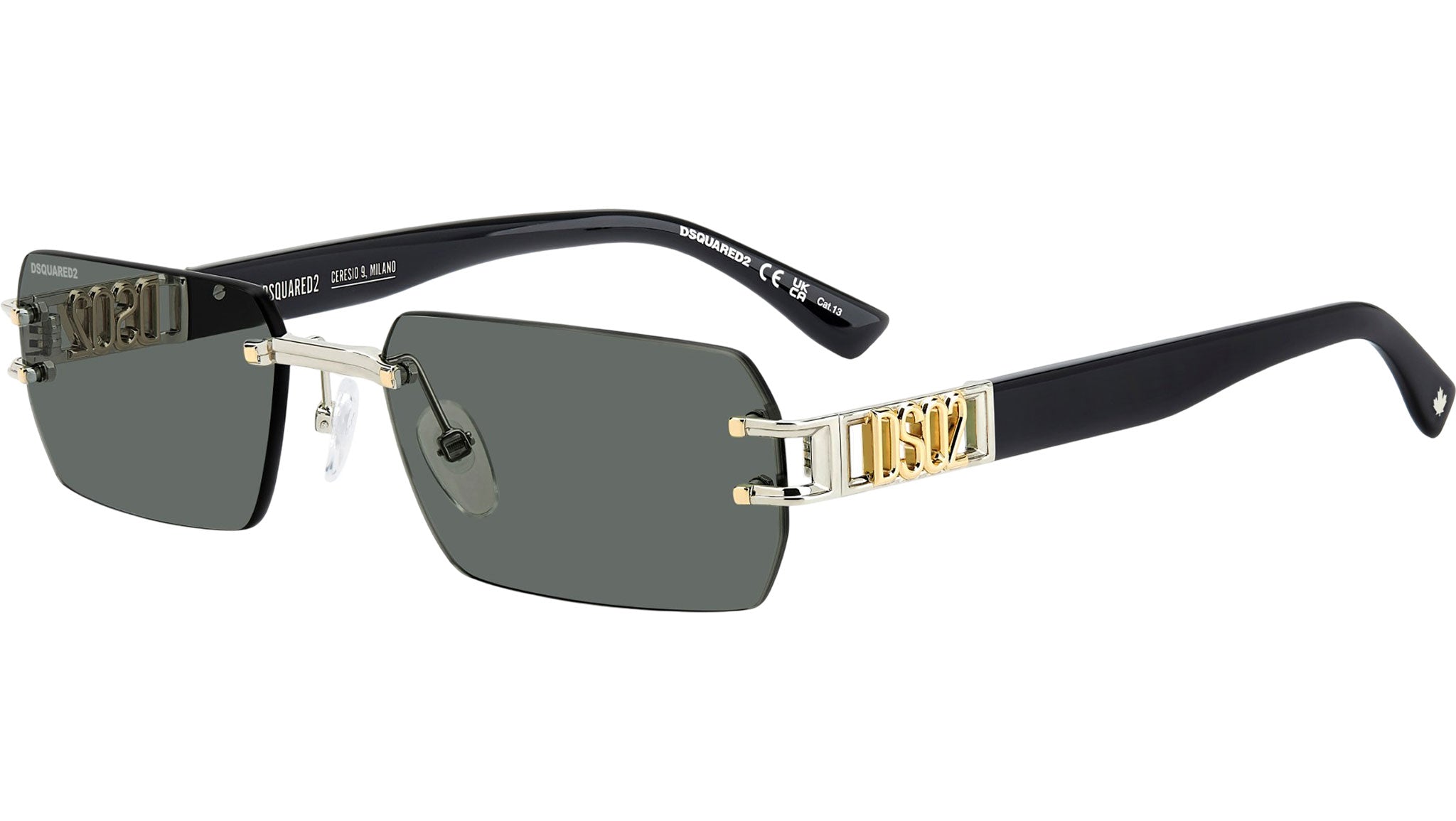 Dsquared2 D2 0189/S I20 GP Sunglasses Gold Palladium - eye-oo.com