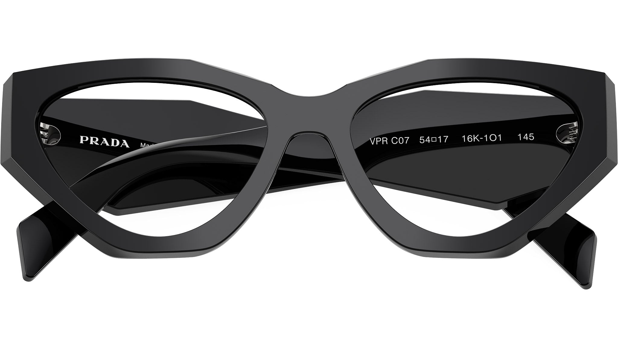 PR C07V Prada Glasses 16K1O1 Black - eye-oo.com