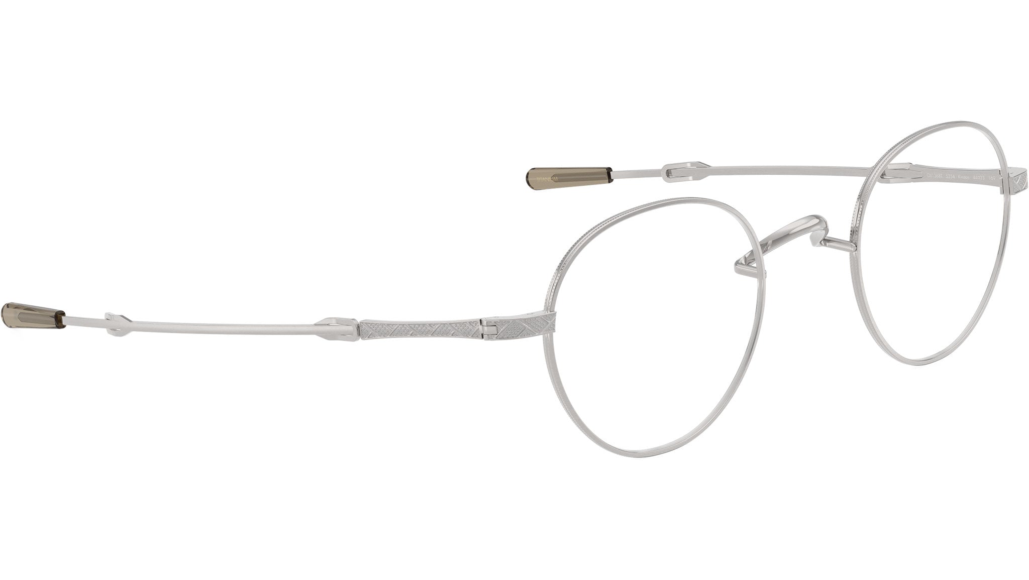 Oliver Peoples Kinston Glasses OV1368T 5254 Brushed Silver - eye
