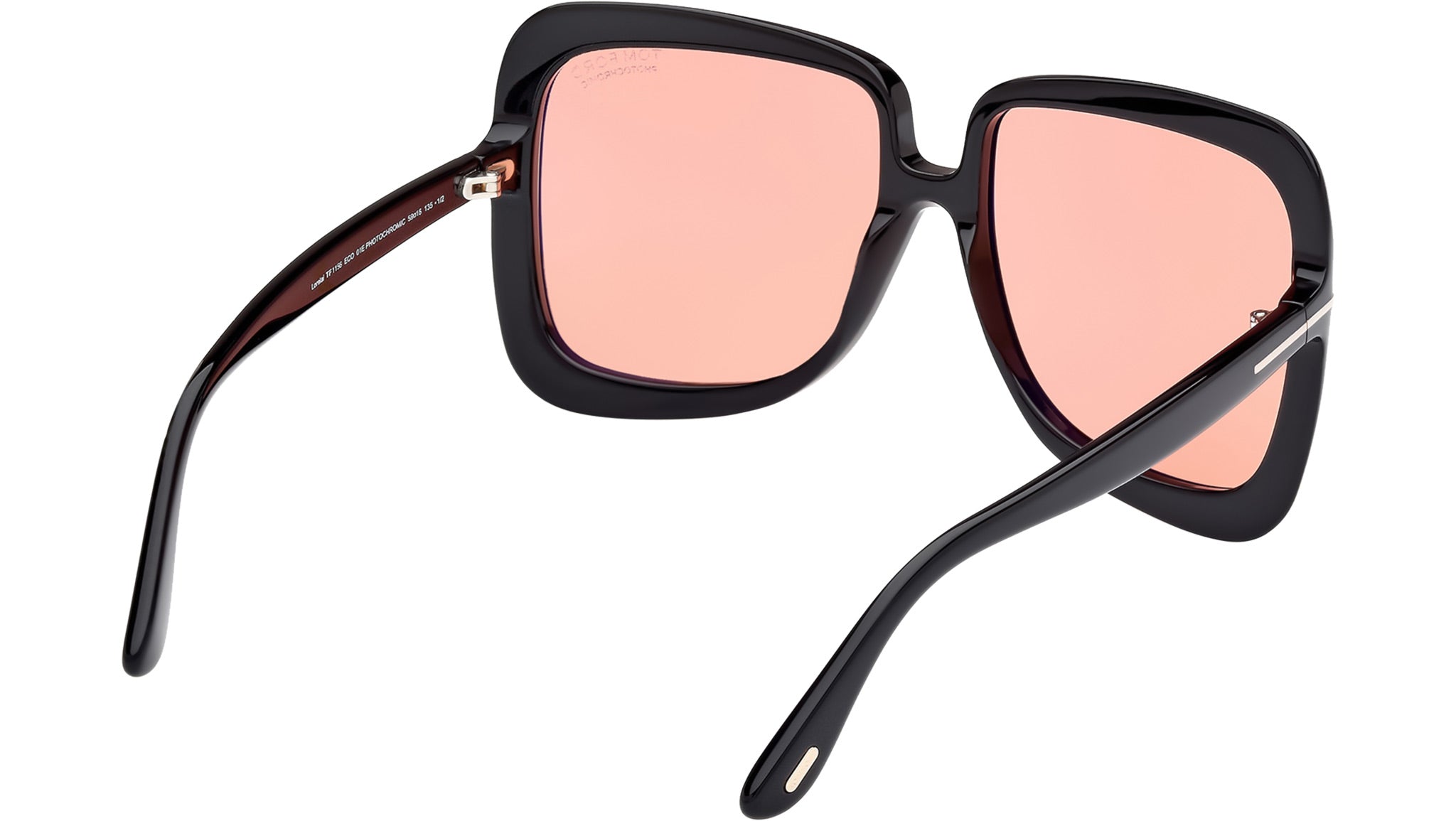 Tom Ford Lorelai Sunglasses FT1156 01E Shiny Black - eye-oo.com