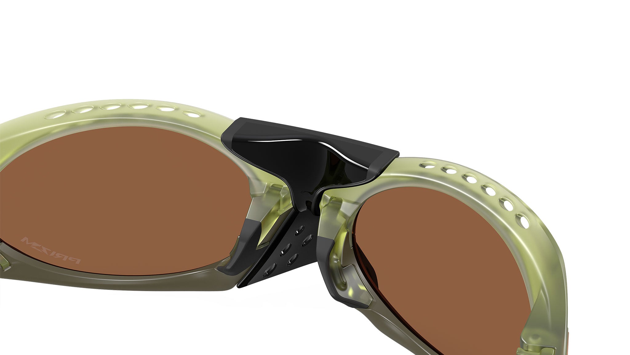 Oakley Plantaris Sunglasses OO9437 03 Matt Transparent Fern - eye