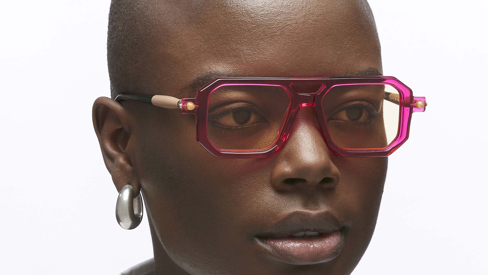 Kuboraum P8 Sun MA Magenta Sunglasses - eye-oo.com