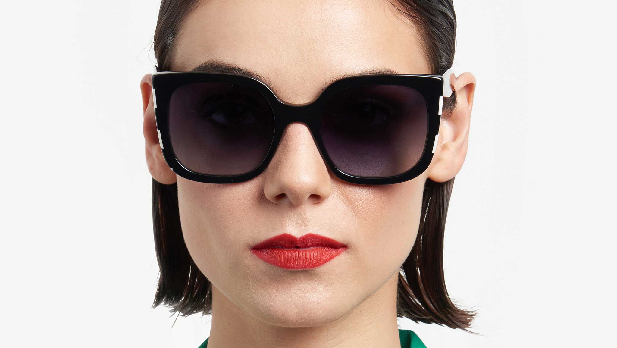 NWT Carolina Herrera HER 0086/S-80S Black/White 51mm Sunglasses Carolina Herrera Her 0182/S 80SIR Sunglasses - US main image 3