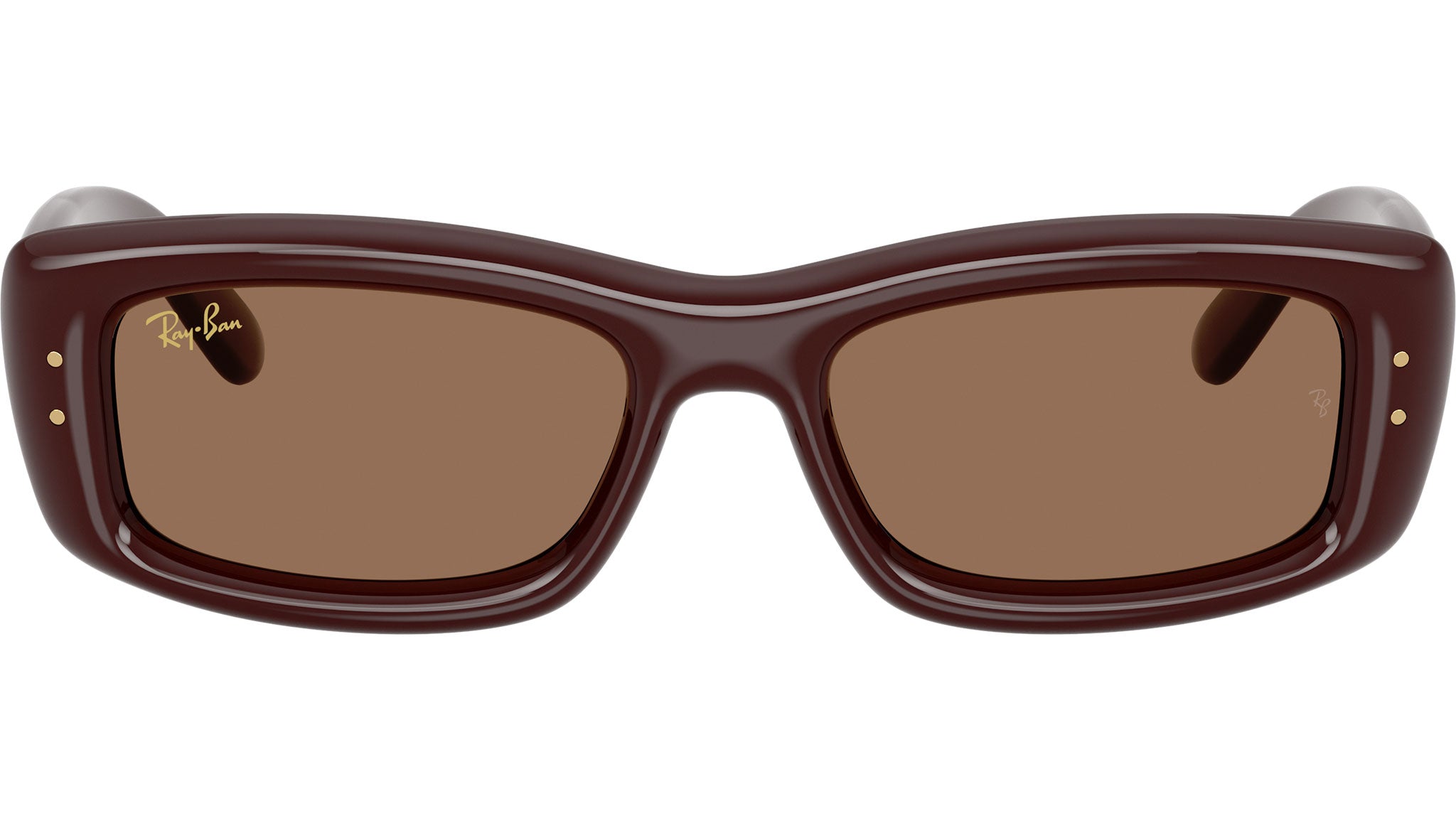 Ray-Ban New Wayfarer RB2132 6608M2 Brown Sunglasses - eye-oo.com