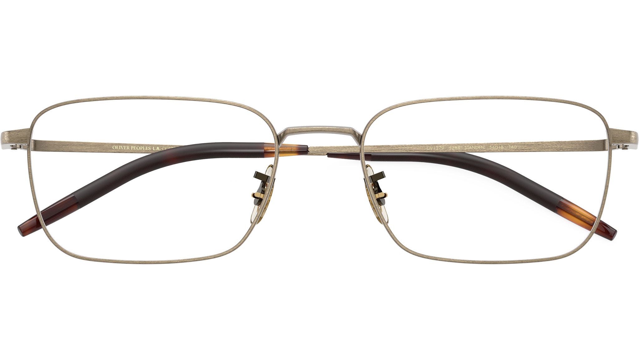Oliver Peoples Standen Glasses OV1379 5284 Antique Gold - eye-oo.com