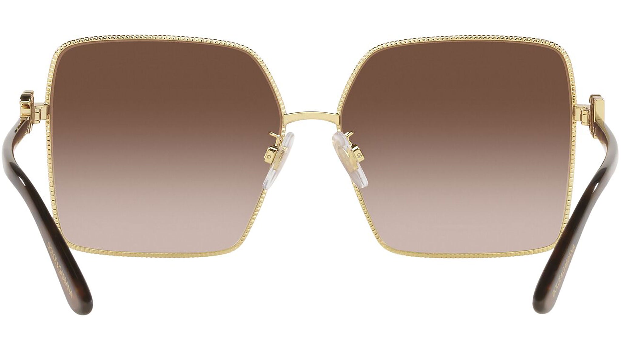 DOLCE & GABBANA DG2279 02 13 Gold Square 60 mm Women\'s Sunglasses Dolce & Gabbana DG2279 02/13 Sunglasses Women main image 2
