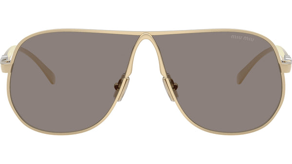 Miu Miu MUA56S Sunglasses ZVN80Q Pale Gold - eye-oo.com