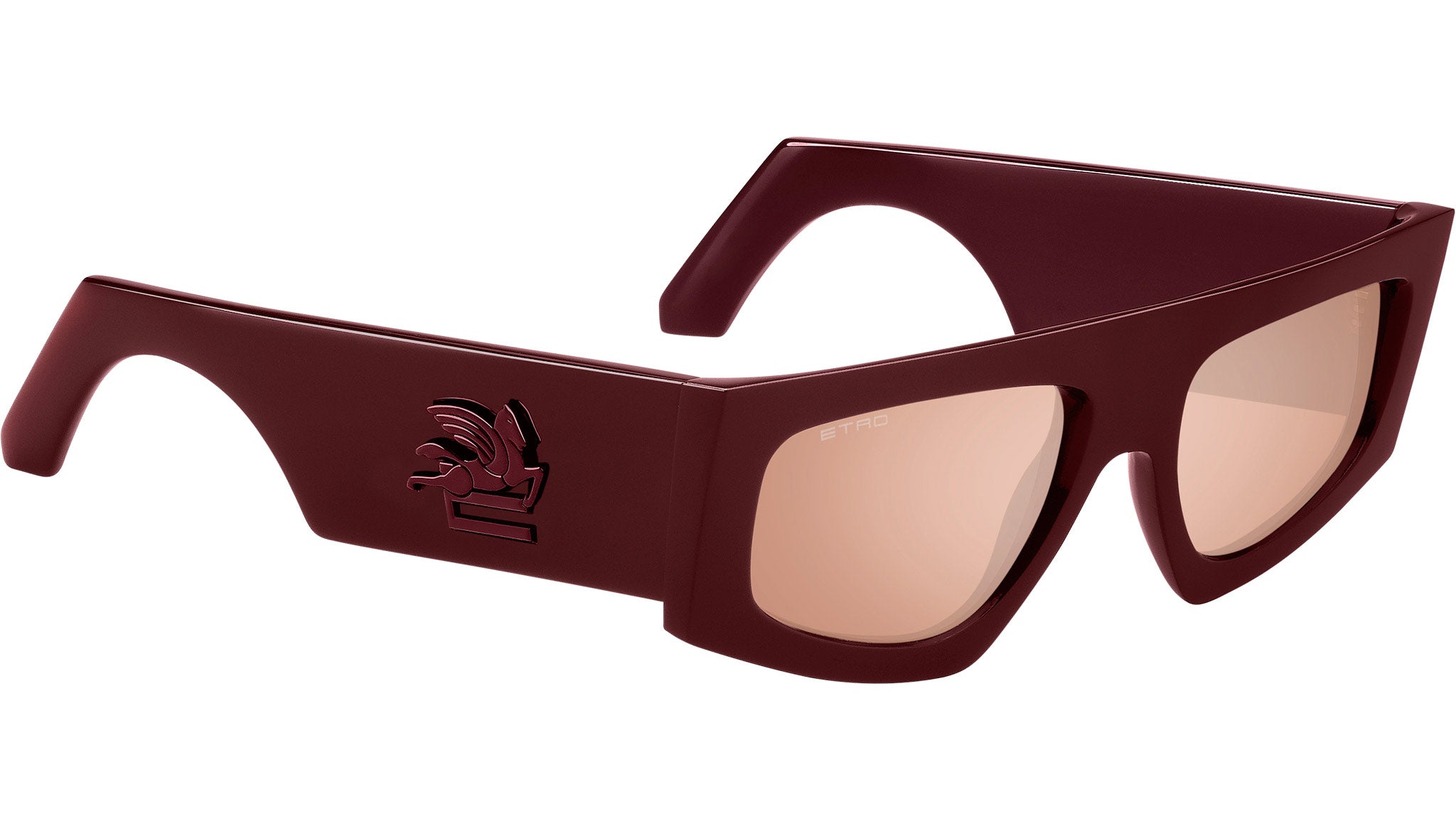 New Etro ETRO0015/S 2LFHA Brick Color Square Sunglasses, Authentic Sunglasses ETRO 0015/S Etro | color Black | Gomez.pl/en main image 3