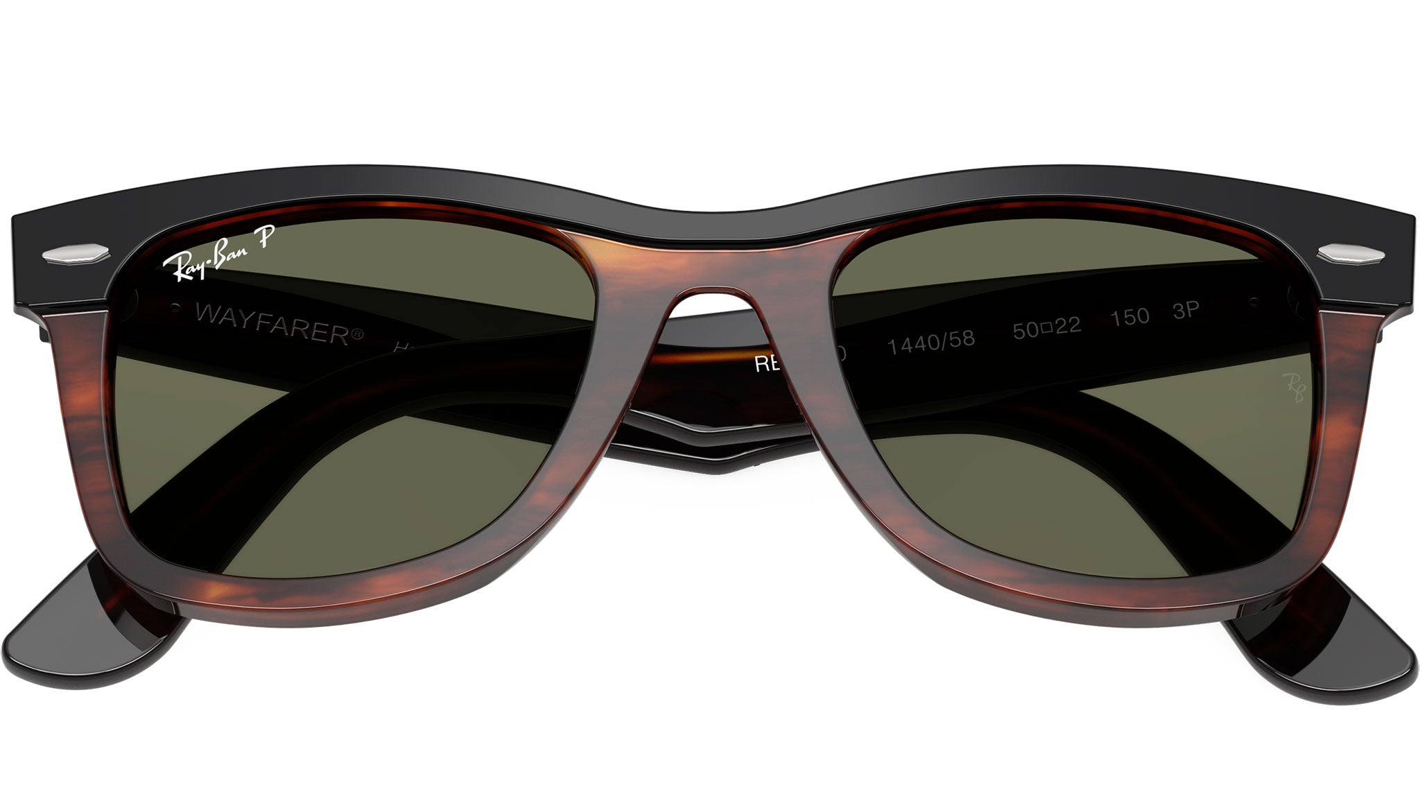 Ray-Ban　New Wayfarer Wayfarer Street Neat RB2240 Ray-Ban Sunglasses 144058 Black - eye