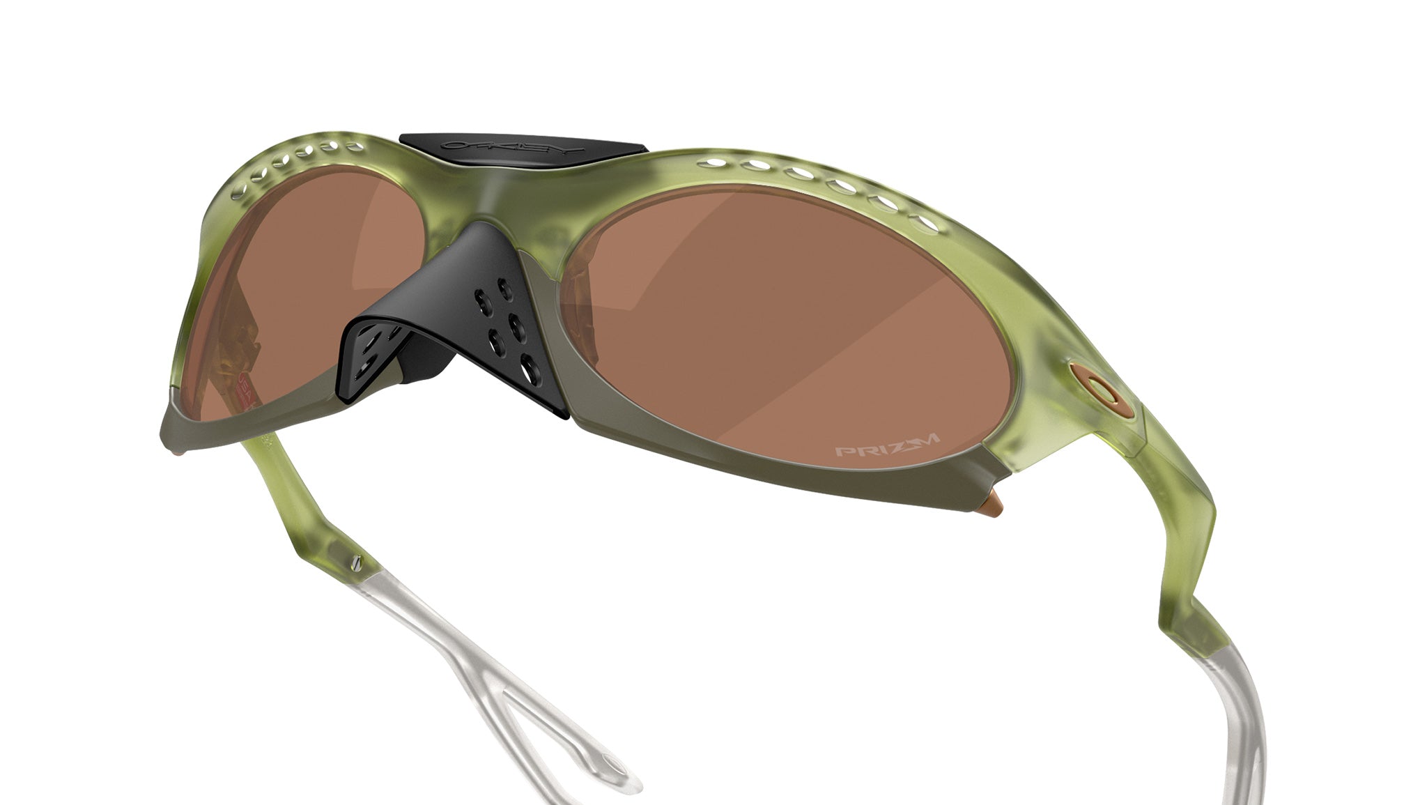 Oakley Plantaris Sunglasses OO9437 03 Matt Transparent Fern - eye