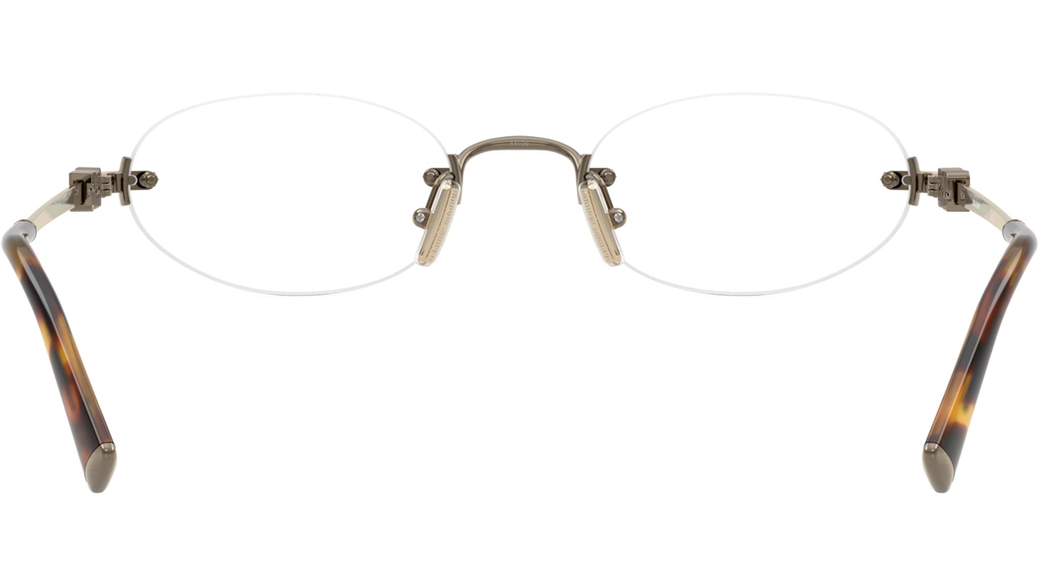 MU 53WV Miu Miu Glasses 26C1O1 Old Gold - eye-oo.com