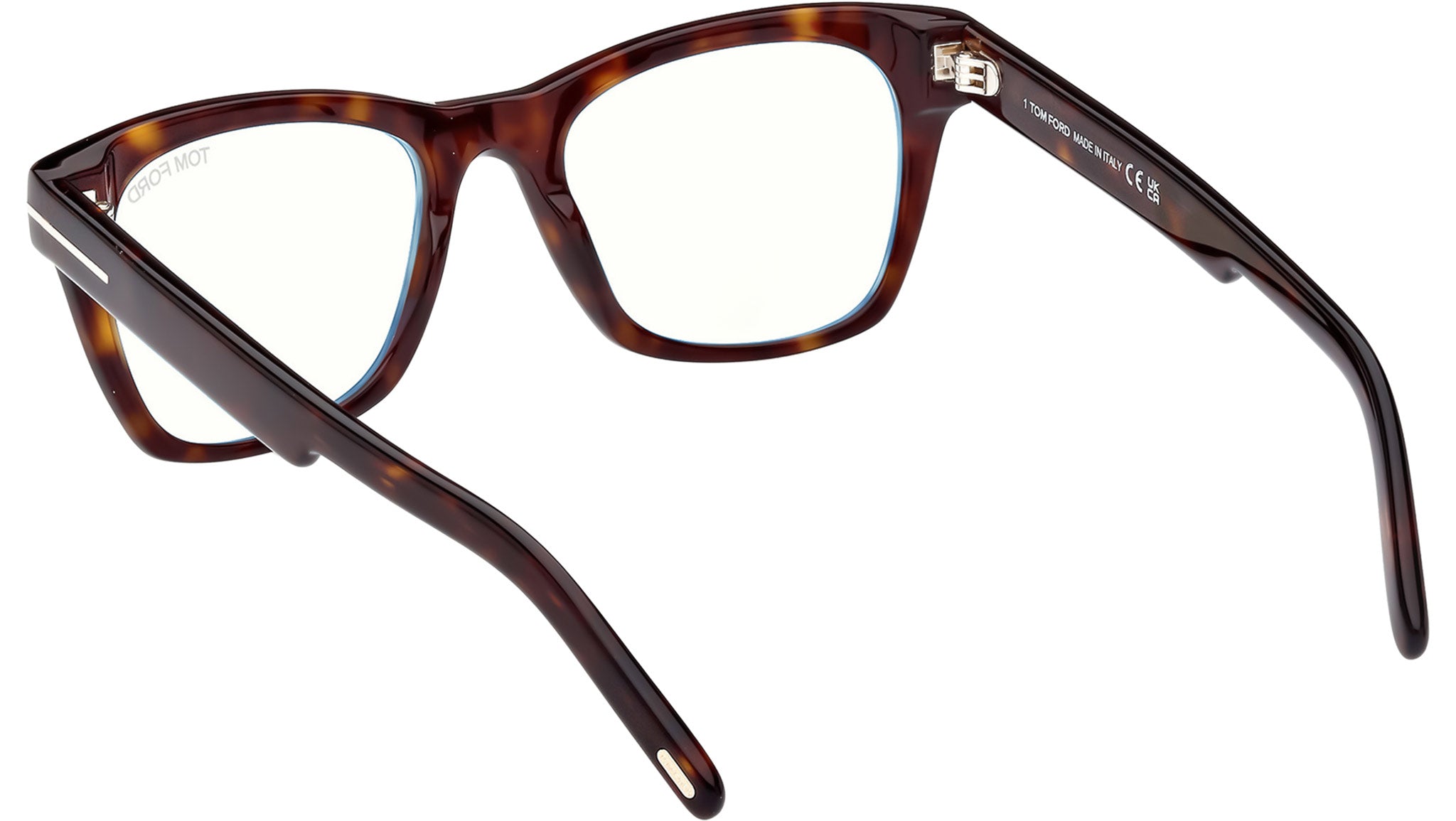 Tom Ford FT5886-B Optical Frame 052 Shiny Dark Havana - eye-oo.com