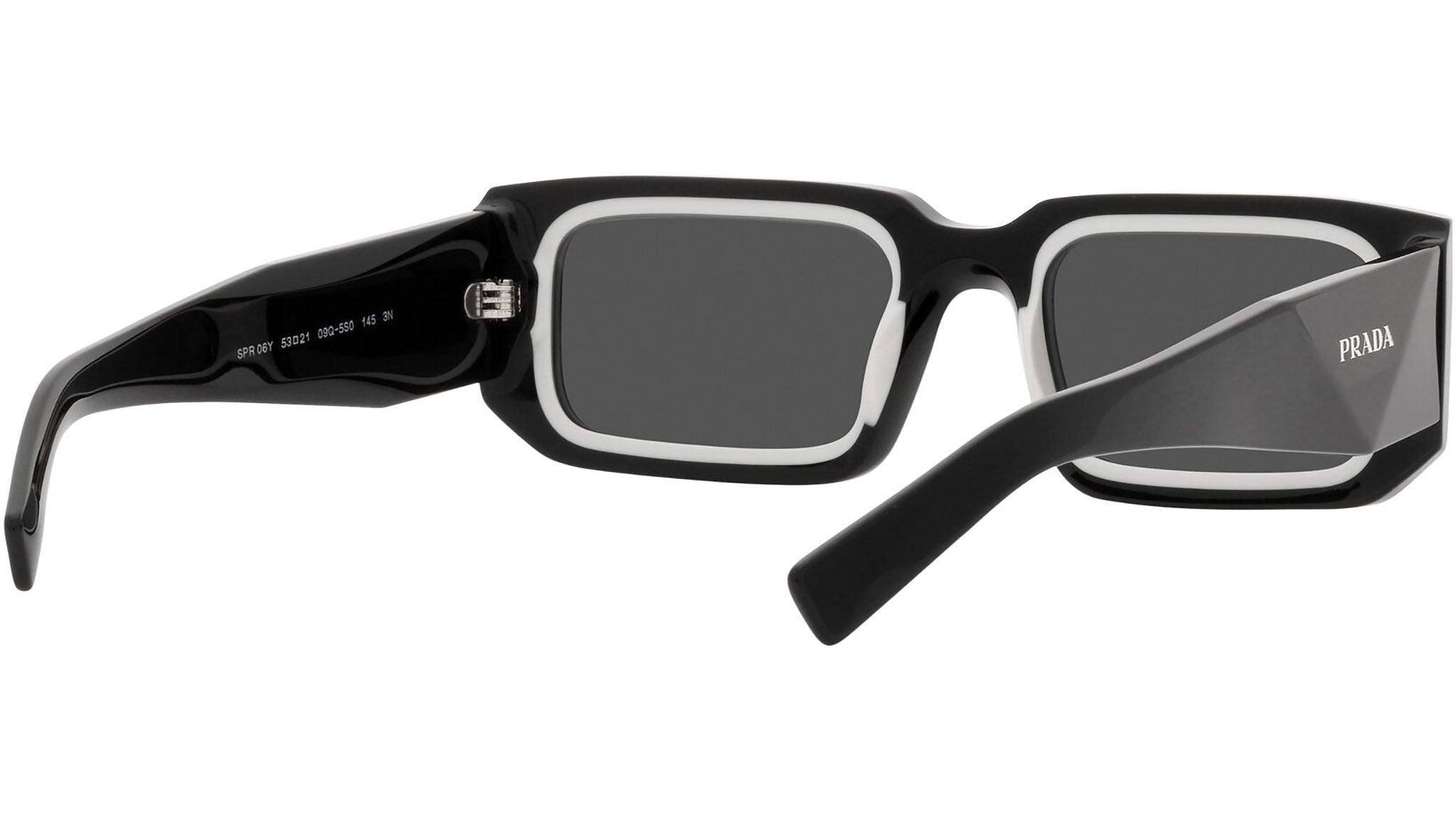Prada PR 06YS 09Q5S0 Sunglasses Black - eye-oo.com