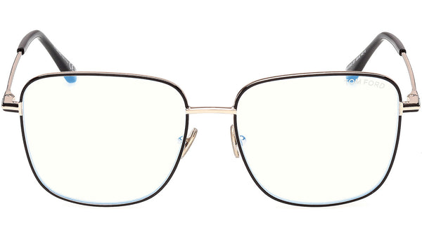 Tom Ford FT6136-B Glasses 001 Shiny Black - eye-oo.com