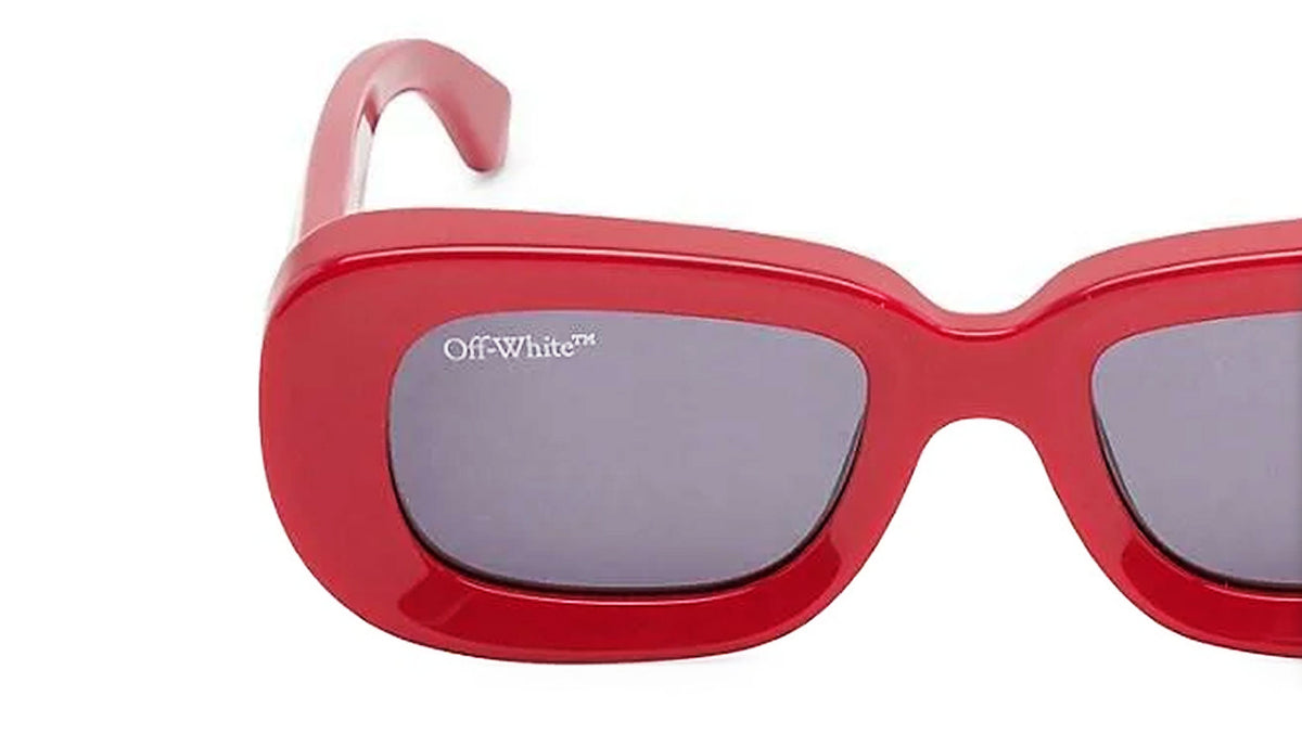 NEW OFF-WHITE SUNGLASSES RED WOMEN EYEWEAR OFF-WHITE OERI13G EDISON 2507 Off–White Red main image 2