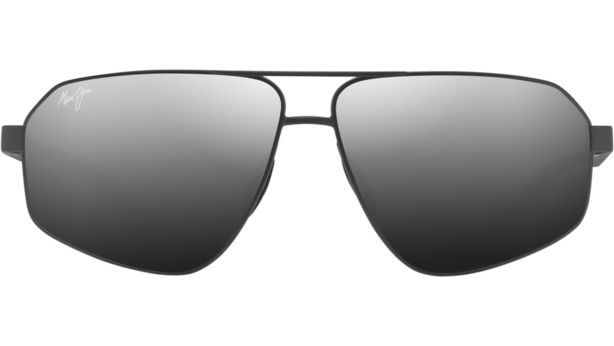 Maui Jim Keawawa DSB620 02 Sunglasses Matte Gunmetal / Black