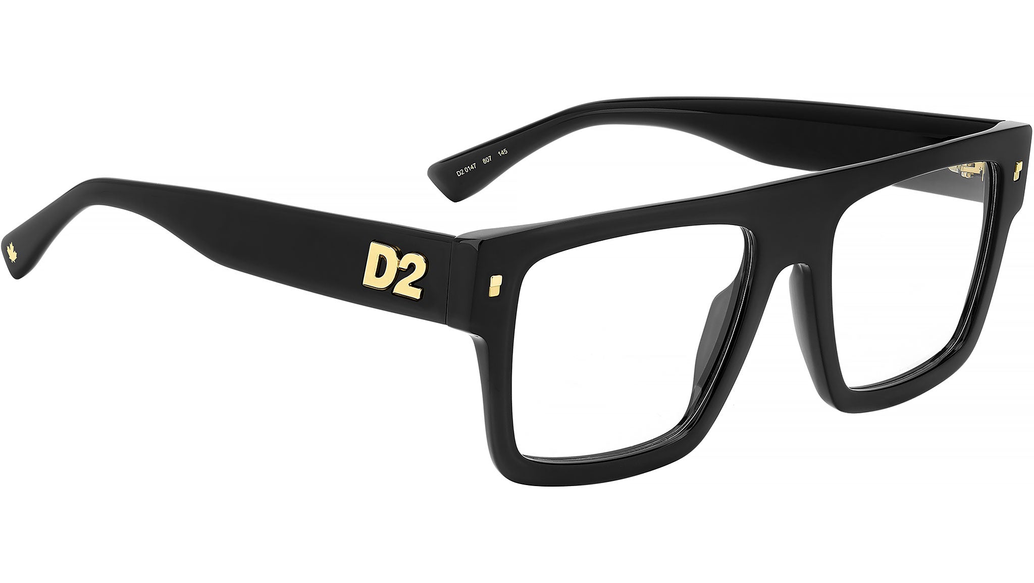 Dsquared2 Optical Frame D2 0147 807 Black - eye-oo.com
