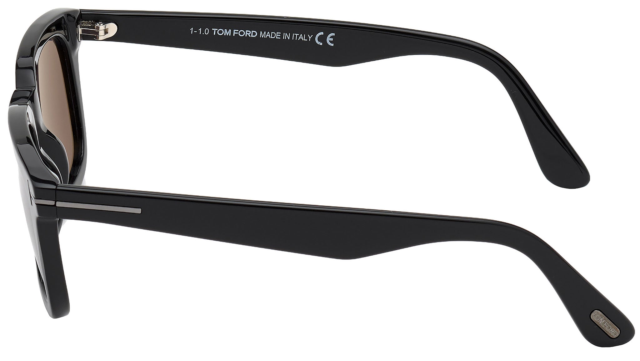 Tom Ford Dario Sunglasses FT0817 01A Shiny Black - eye-oo.com