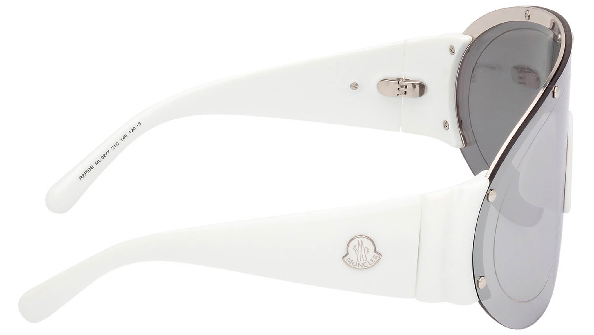 Moncler ML0277 21C Sunglasses White - eye-oo.com