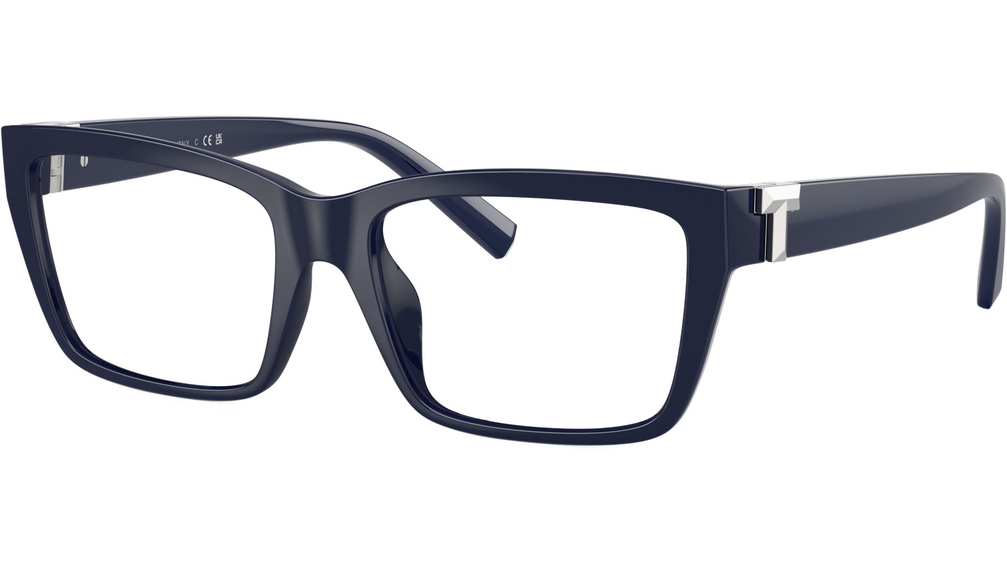 Tiffany TF2256U Optical Frame 8396 Solid Dark Blue - eye-oo.com