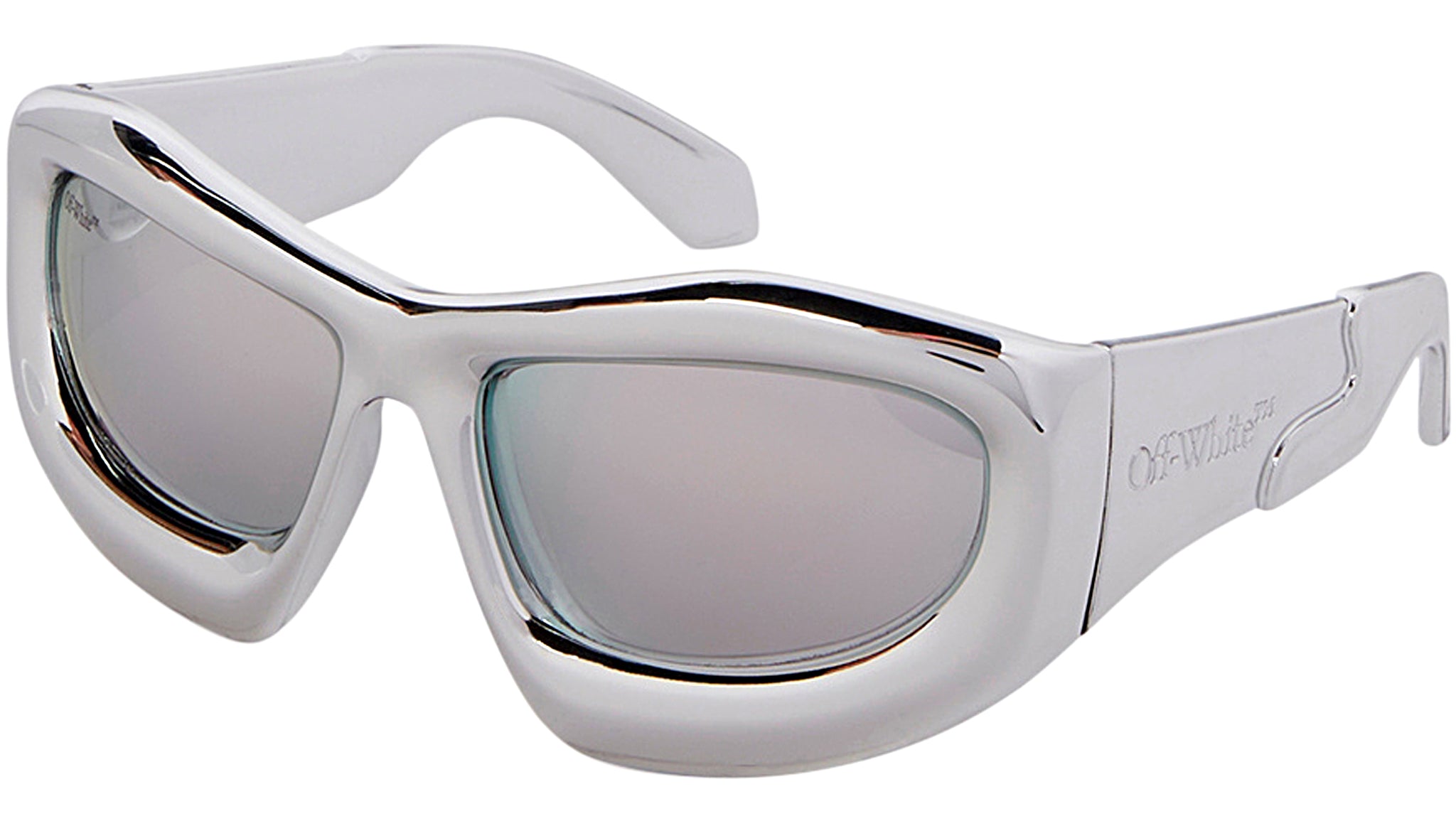 Off-White Katoka Silver Sunglasses - eye-oo.com