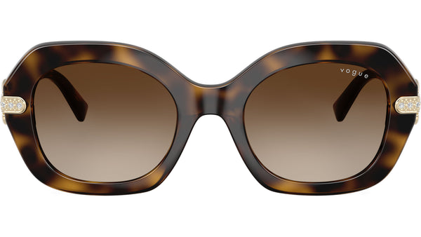 Vogue VO5706SB Sunglasses W65613 Dark Havana - eye-oo.com