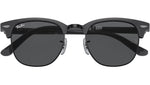 Clubmaster Folding RB2176 1367B1 grey on black
