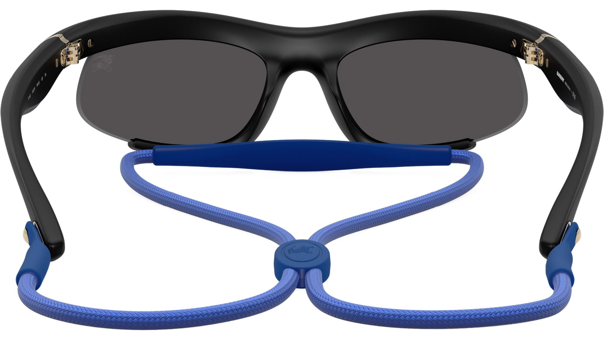 NEW BURBERRY BE4462 345287 SUNGLASSES BLACK UNISEX BE4462 3452/87 FABRIC CHAIN Burberry BE4462 Sunglasses 345287 Rubber Black - eye-oo.com main image 2
