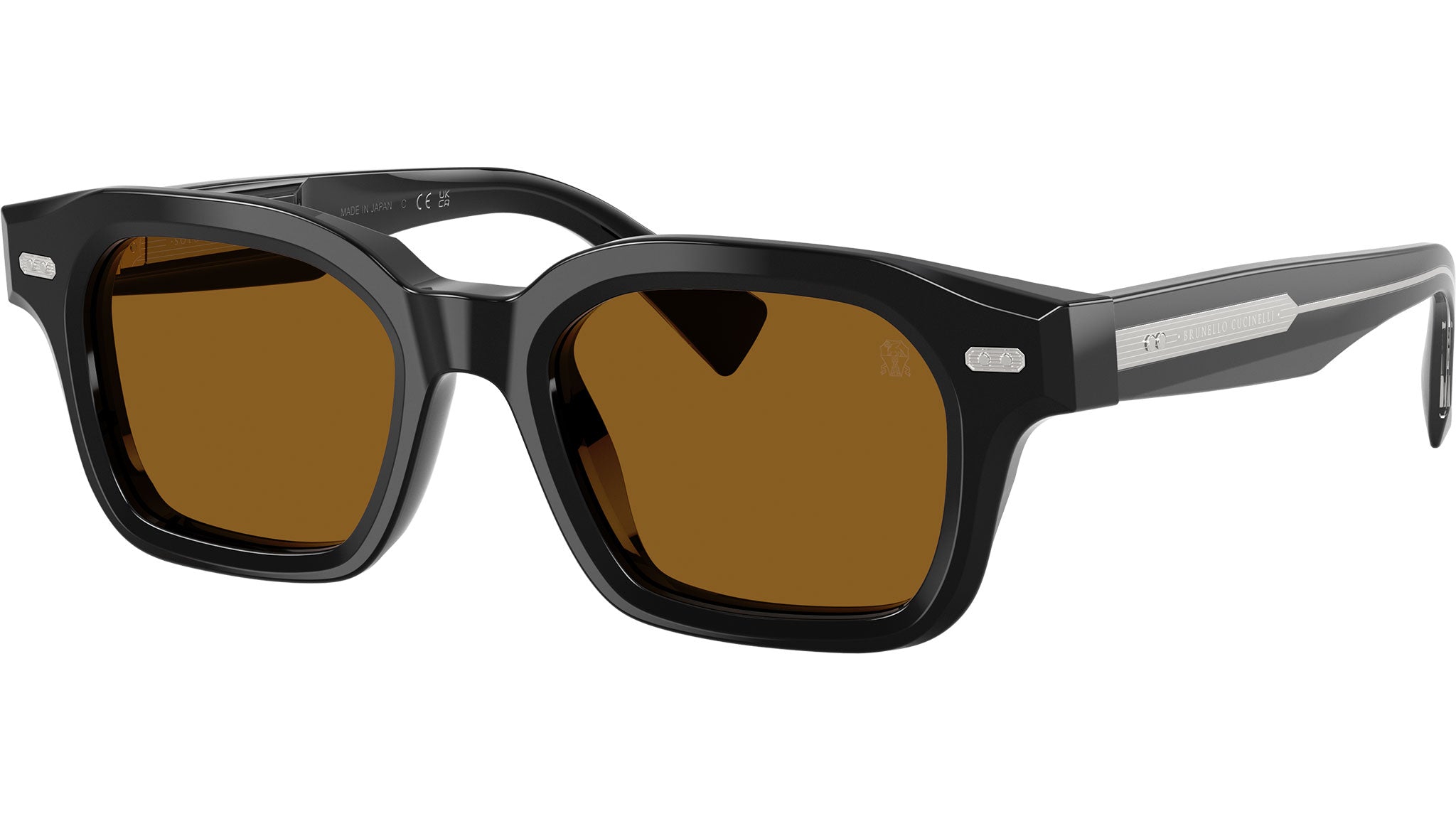 ブルネロクチネリ 調光サングラス BC4017S 100353 BLACK Brunello Cucinelli BC4017S PAUL XL (57 - 15) with Red lenses and