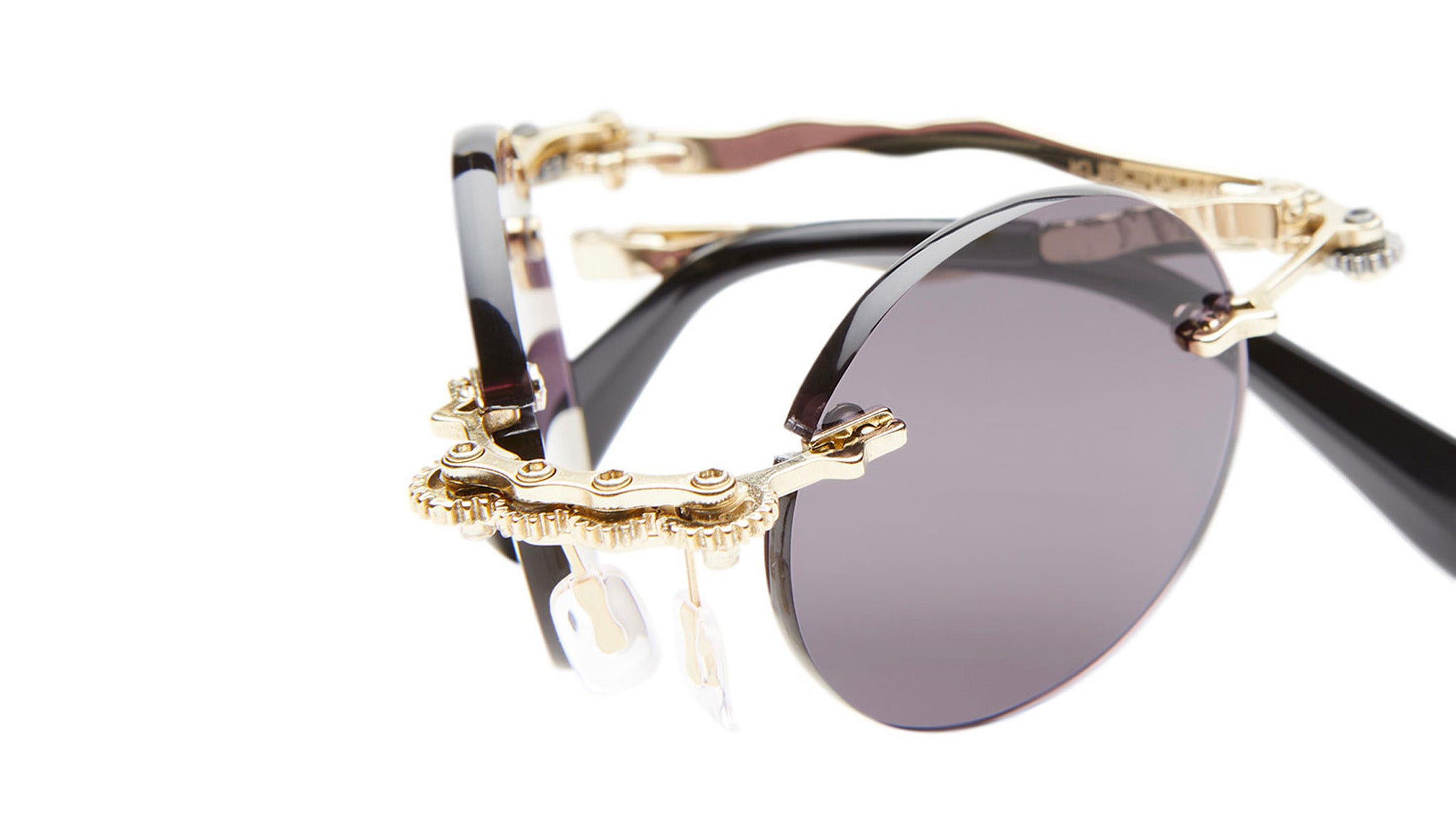 Kuboraum H42 Sun GR Gold Sunglasses - eye-oo.com