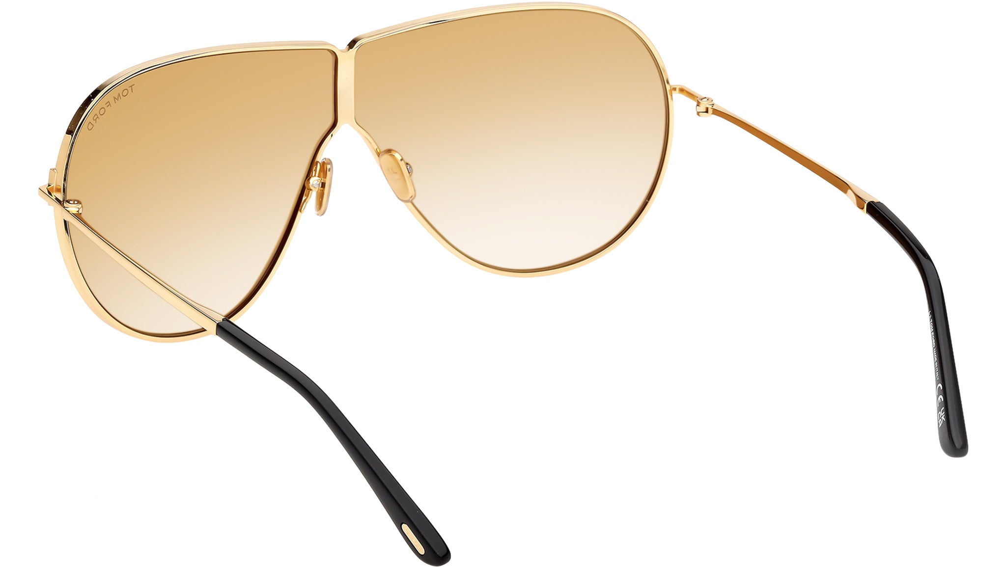 Tom Ford Keating Sunglasses FT1158 30E Shiny Deep Gold - eye-oo.com