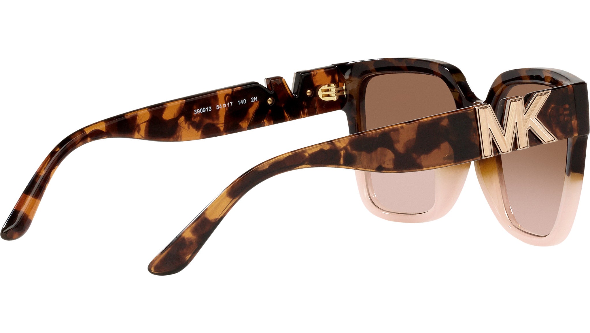 Michael Kors Tortoiseshell and Gold MK Logo Sunglasses Sunglasses Michael Kors MK2182U Empire Square | Free  main image 4