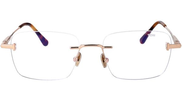 Tom Ford FT6117-B Glasses 028 Shiny Rose Gold - eye-oo.com