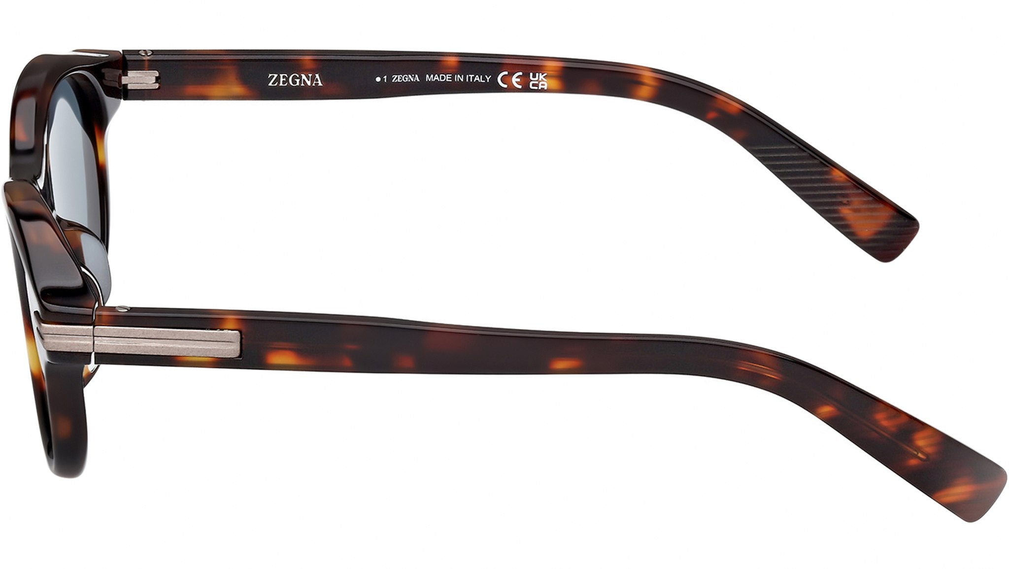 Zegna EZ0271 52V Sunglasses Dark Havana - eye-oo.com