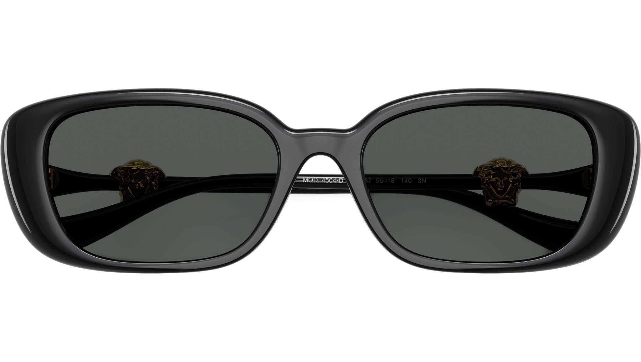 Versace VE4504D Sunglasses GB1/87 Black - eye-oo.com
