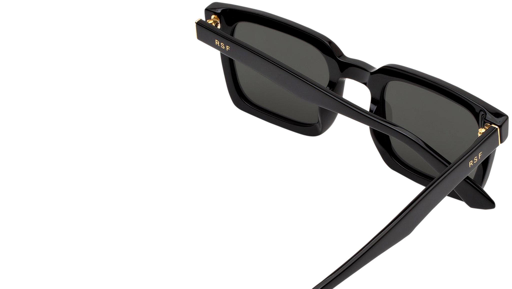RETROSUPERFUTURE Black Sunglasses with RayBan case Lira Black main image 2