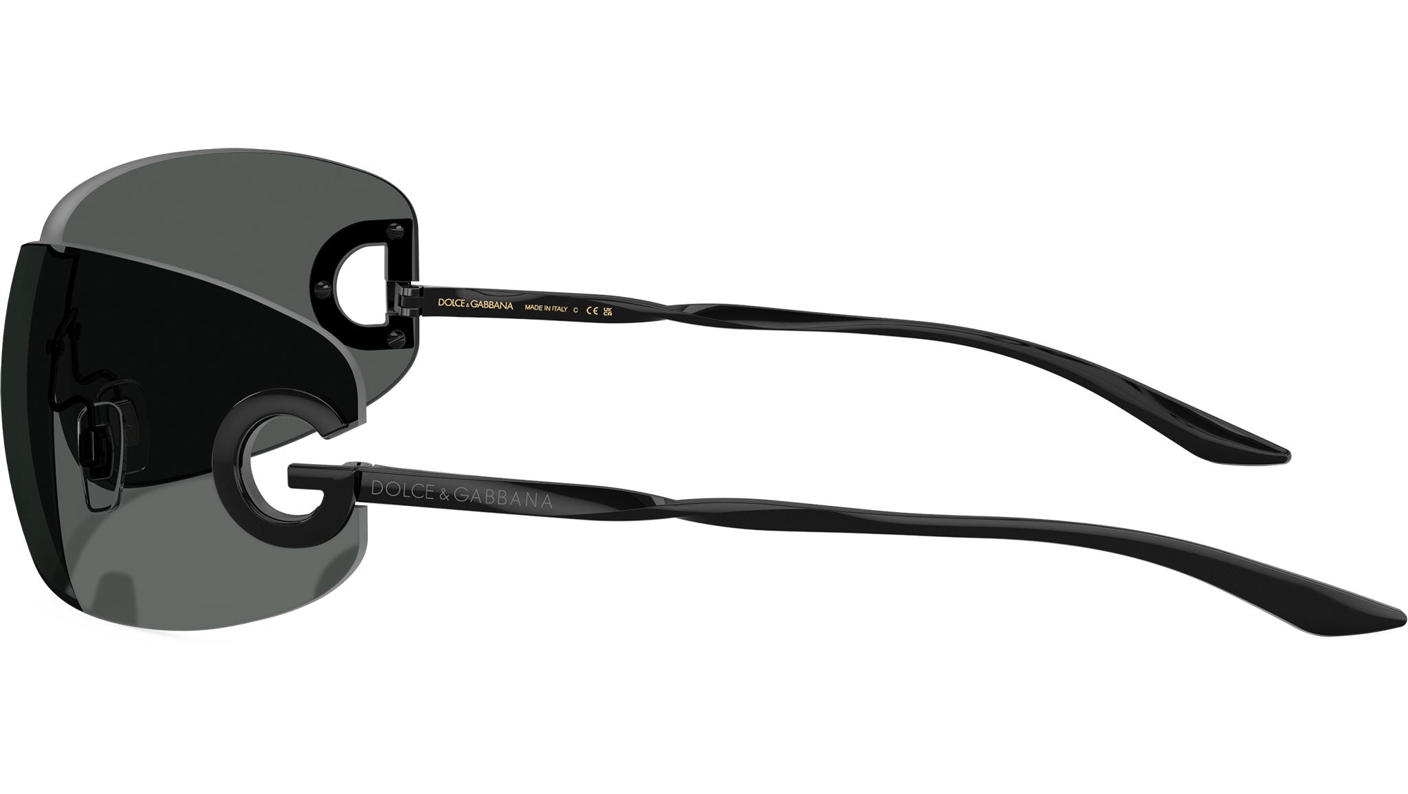 Dolce & Gabbana DG2308 Sunglasses 01/87 Black - eye-oo.com